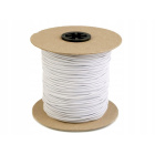 Ronde naaielastiek Ø3mm 10m wit ronde elastiek voor kleding