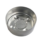Aluminiumhouders 57x22mm voor theelichtjes 10 stuks