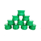 Aluminium schroefdop sluiting 28/18 mm 50 stuks groen