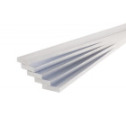 Aluminium platte rail PA38 100 cm