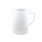 Maatbeker 500ml met handvat reliëfschaal PP 12cm