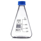 Conische pot 150 ml met sluiting, borosilicaatglas
