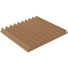 Akoestisch paneel bruin KLIN 50×50 cm dikte 5 cm