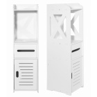 Badkamerkast 80x21x25cm wit