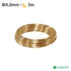Messing draad Φ4,0mm 5m
