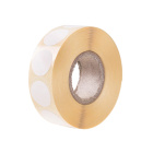 Doelstickers 15mm witte stickers 1000 stuks