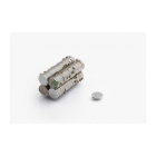 Neodymiummagneet met 3M-lijm MW 10x1 N38