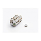Neodymiummagneet met 3M-lijm MW 12x2 N38