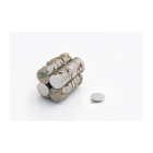 Neodymiummagneet met 3M-lijm MW 15x1 N38