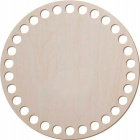 Onderlegger voor mand 15cm houten multiplex