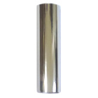 Vergulde folie op rol zilver 12,8 cm x 2 m