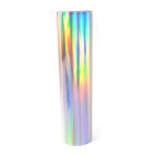 Vergulde holografische folie op rol 12,8 cm x 1m