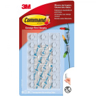 Transparante haken 20 stuks en 24 stuks montagestroken