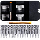 Set van 25 schroevendraaiers en etui
