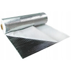 Zelfklevende butylmat 2,5 mm ECO-25 van aluminium 400x50cm