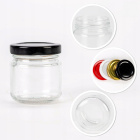 Glazen pot 5 stuks 100ml 5cm pot met deksel