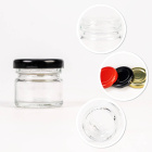Glazen pot 10 stuks 30ml pot met deksel