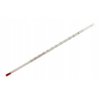 Glazen lange thermometer zonder kwik +50°C 30cm