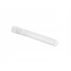 Proefbuis PS 12x75mm met witte dop 50 stuks