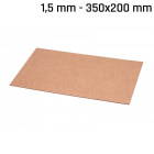 Afdichtingsplaat karton - 350x200x1,5 mm