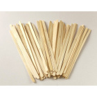 Houten roerstaafjes 18cm 100 stuks