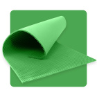 Akoestisch paneel schuim WAVES 200×100 cm 5 cm donkergroen
