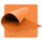 Akoestisch paneel schuim WAVES 200×100 cm 5 cm oranje
