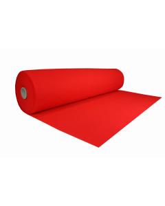 Rode zachte vilt-non-woven textiel 3 mm 150&times;50 cm 400 g/m&sup2;