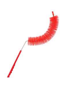 Kefka voor het wassen van glazen vaten 71cm gebogen