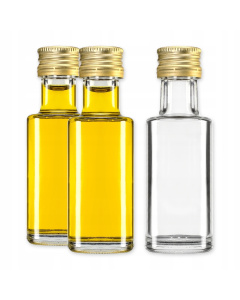 Glazen fles 50 stuks 20ml 8,5cm MONOPOL