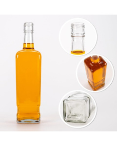 Glazen fles 700ml WALKER