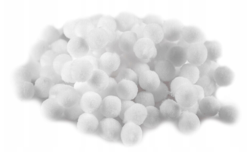 Decoratieve witte bolletjes 120 stuks 1cm megamix.sk