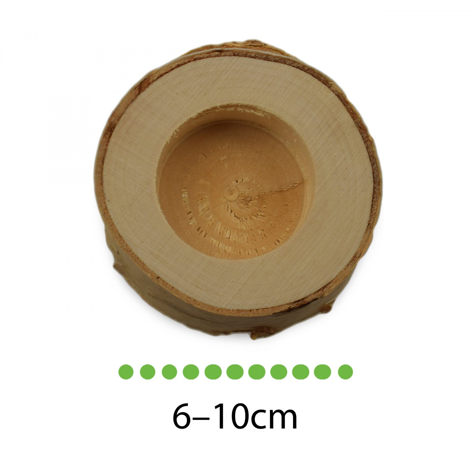 Houten berken kandelaren voor op tafel 3 stuks en plank megamix.sk
