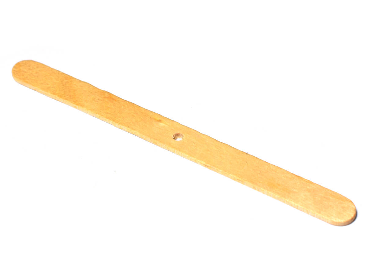 Houten stokjes, lont houder