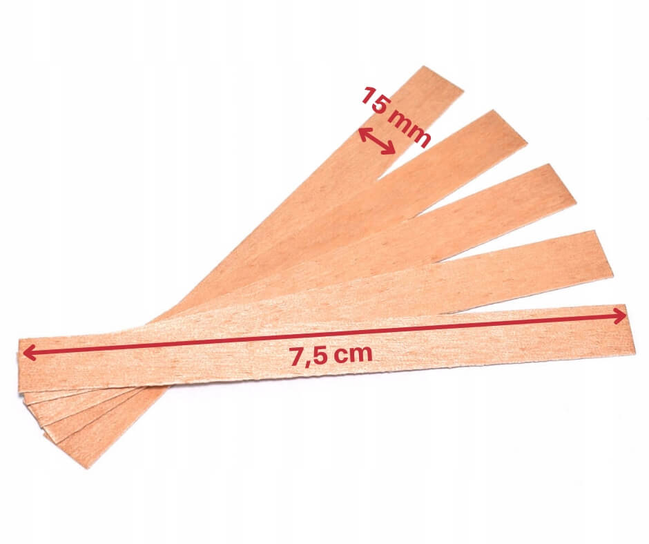 houten lont 5 stuks 7,5 cm megamix.sk