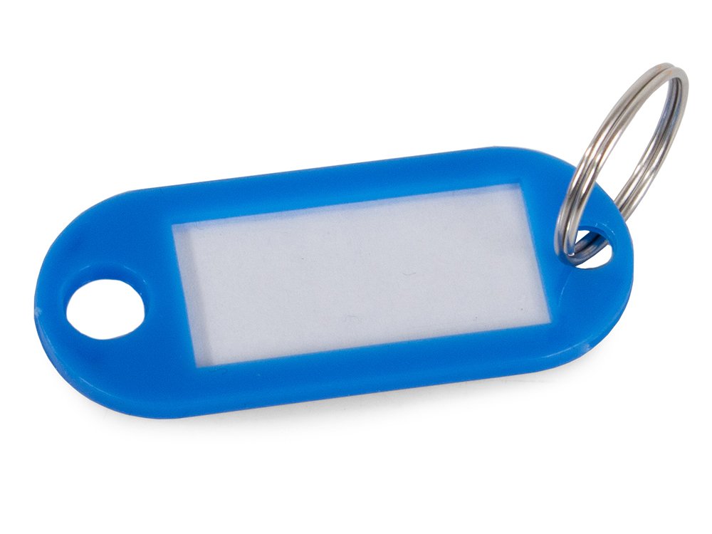 kleurige sleutelhanger 100 stuks beschrijfbaar met ring megamix.sk