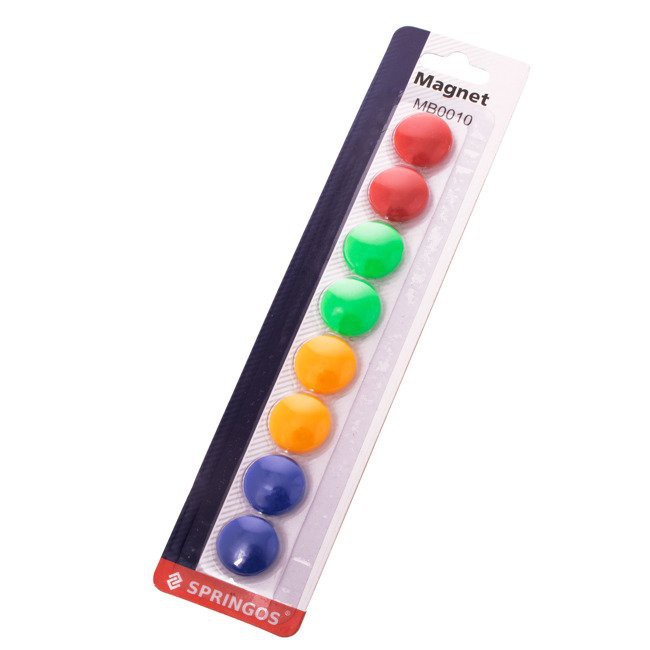 gekleurde magneten 8 stuks 20 mm rond megamix.sk