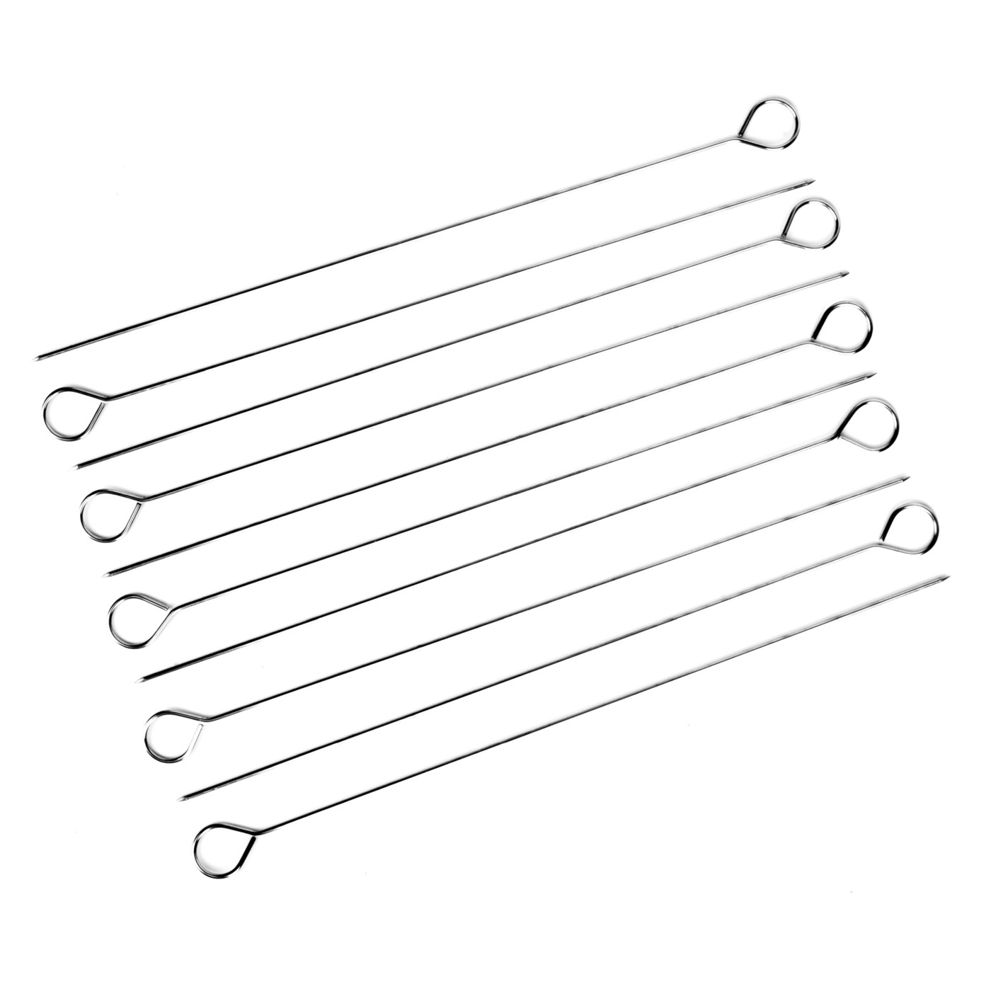 Grillspiesnaald 30 cm 10 stuks megamix.sk
