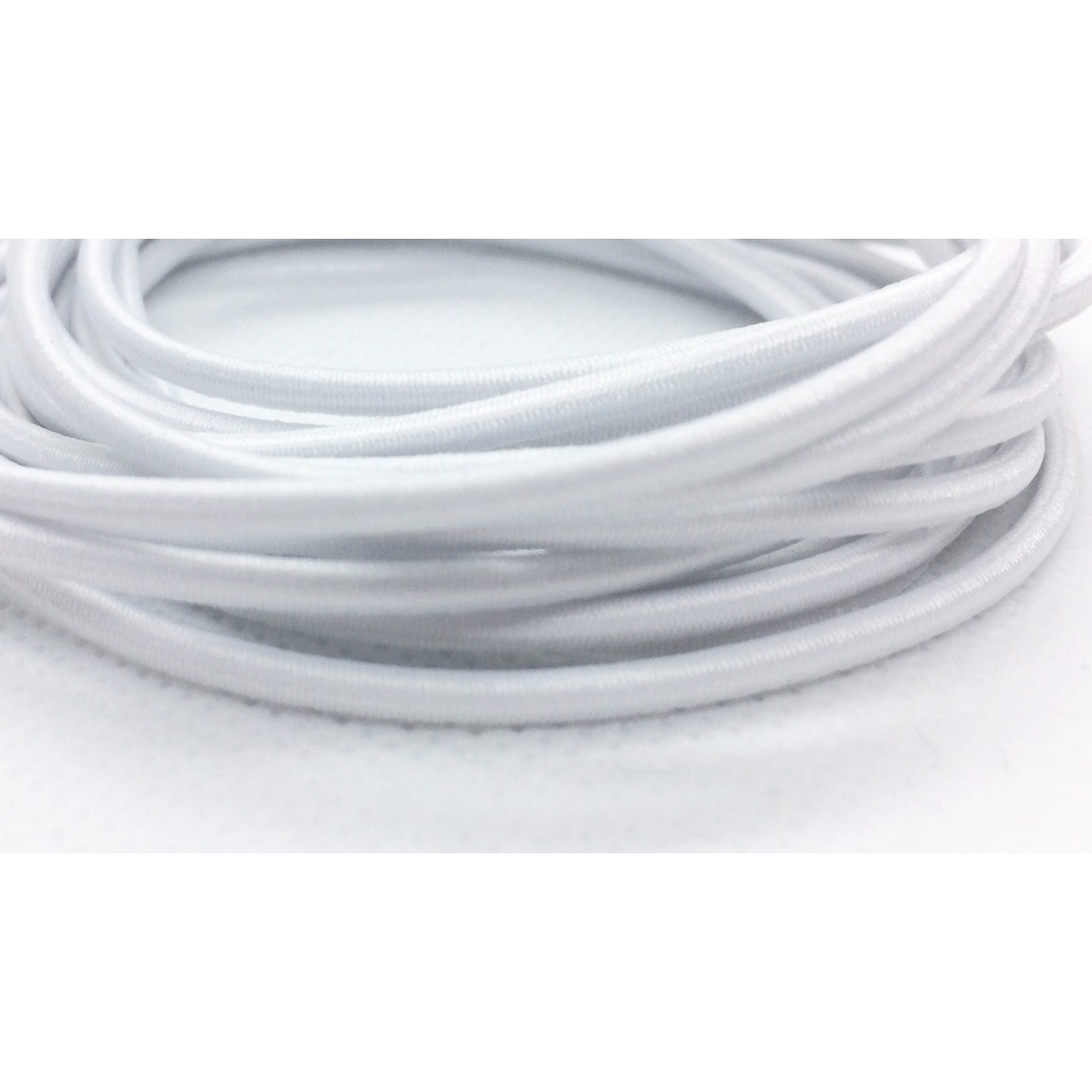 ronde naaiselastiek 3mm 10m wit ronde elastiek voor kleding megamix.sk