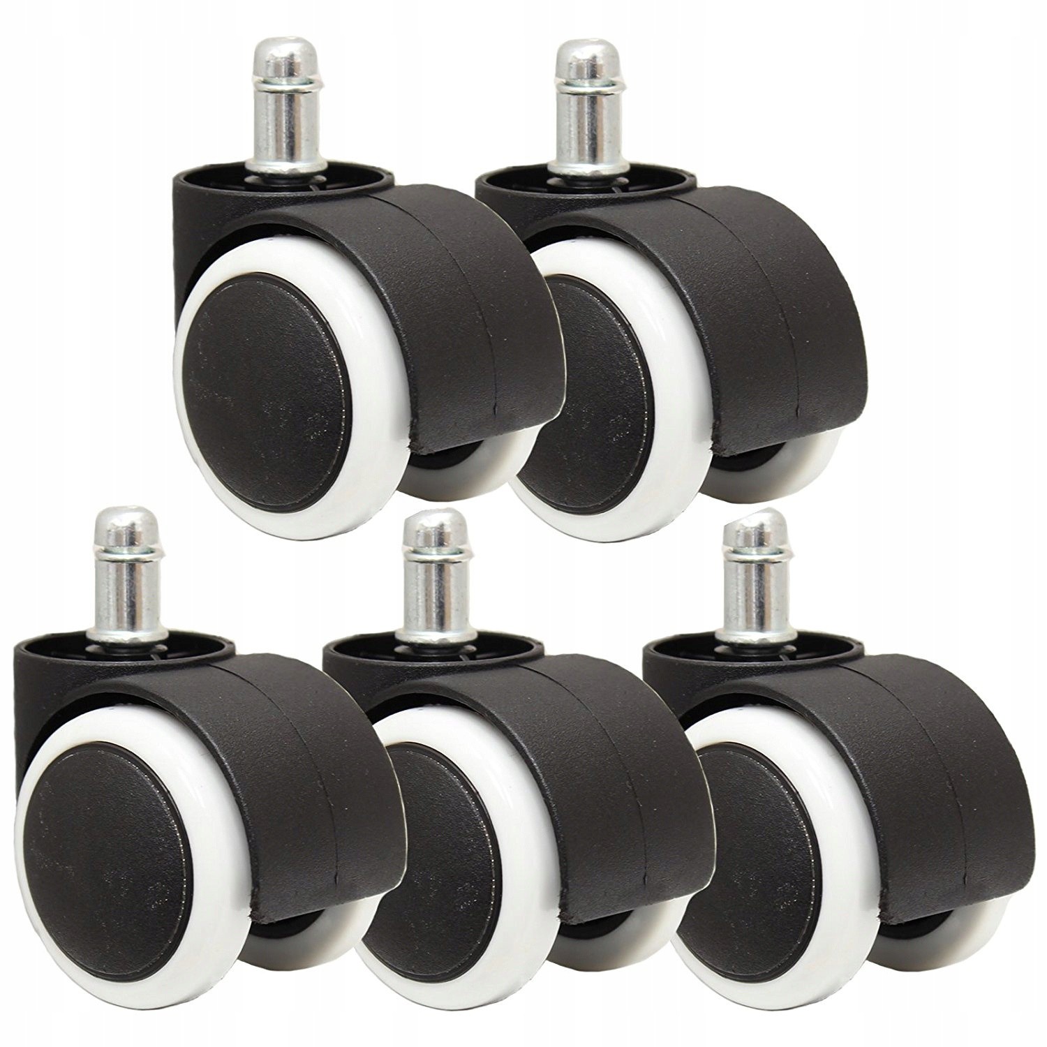 Rubberen wielen voorstoel 11mm 5 stuks rubber sterk megamix.sk