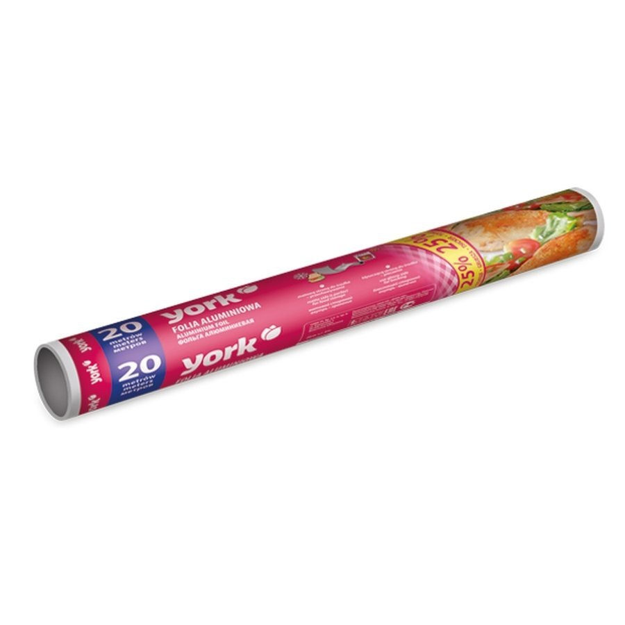 Aluminiumfolie alobal York 20 m op rol megamix.nl