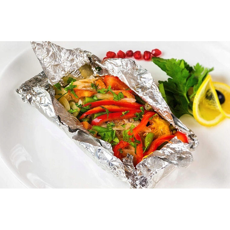 aluminiumfolie van 1 kg dik, 29 cm voor bakken en grillen megamix.sk
