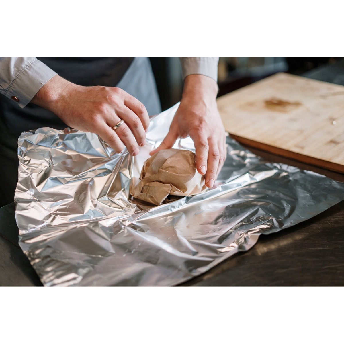 aluminiumfolie van 1 kg dik, 29 cm voor bakken en grillen megamix.sk