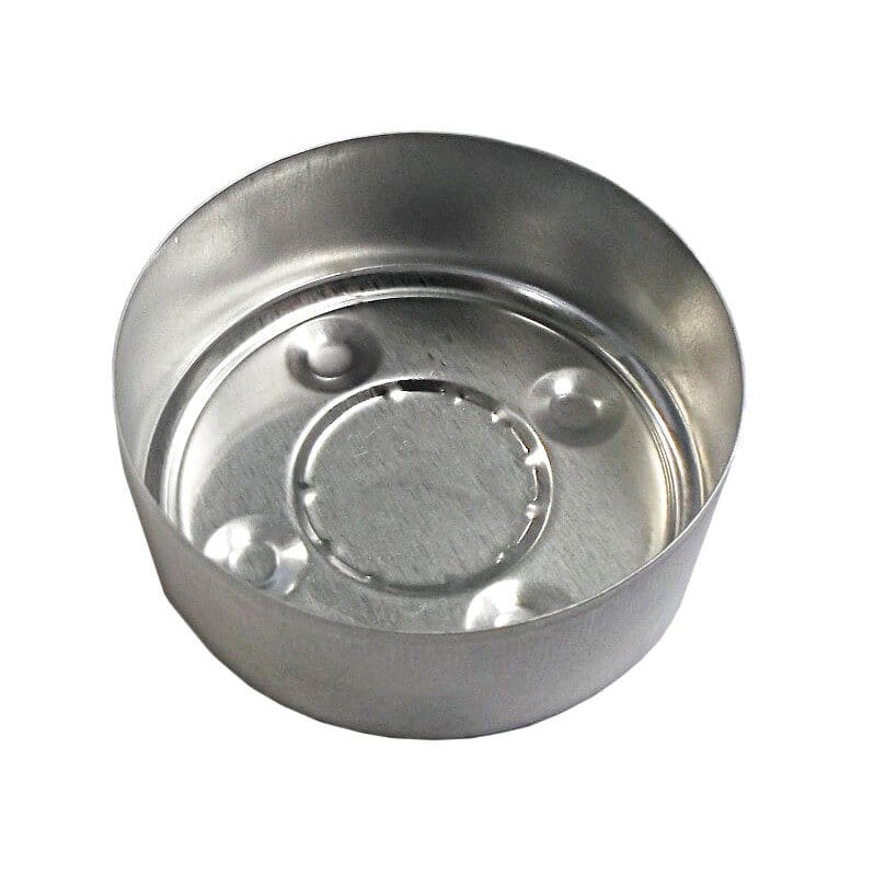 Aluminium houders 57x22mm voor theelichtjes 10 stuks megamix.sk