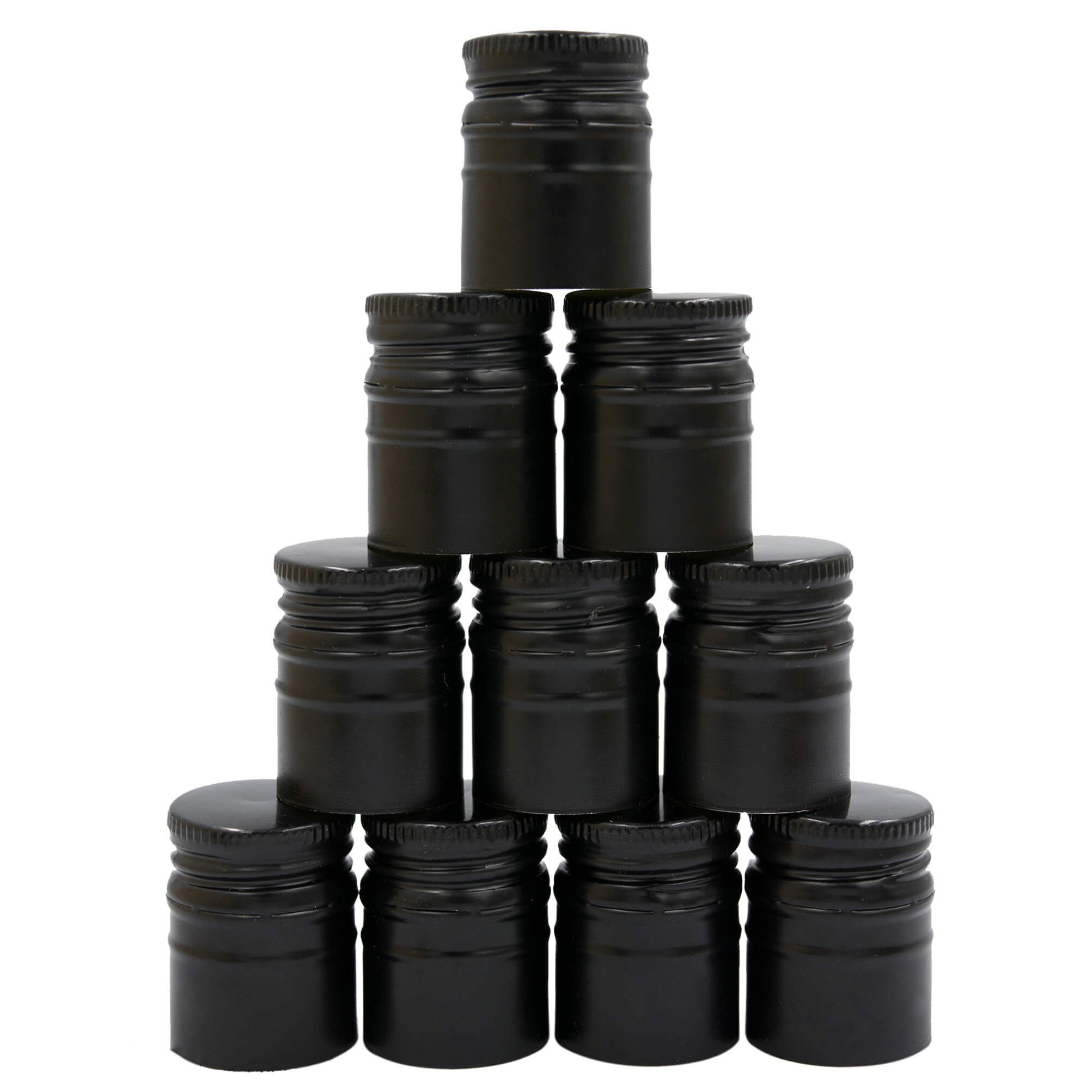 Aluminium schroefdop 30/44 mm 50 stuks zwart lang megamix.sk