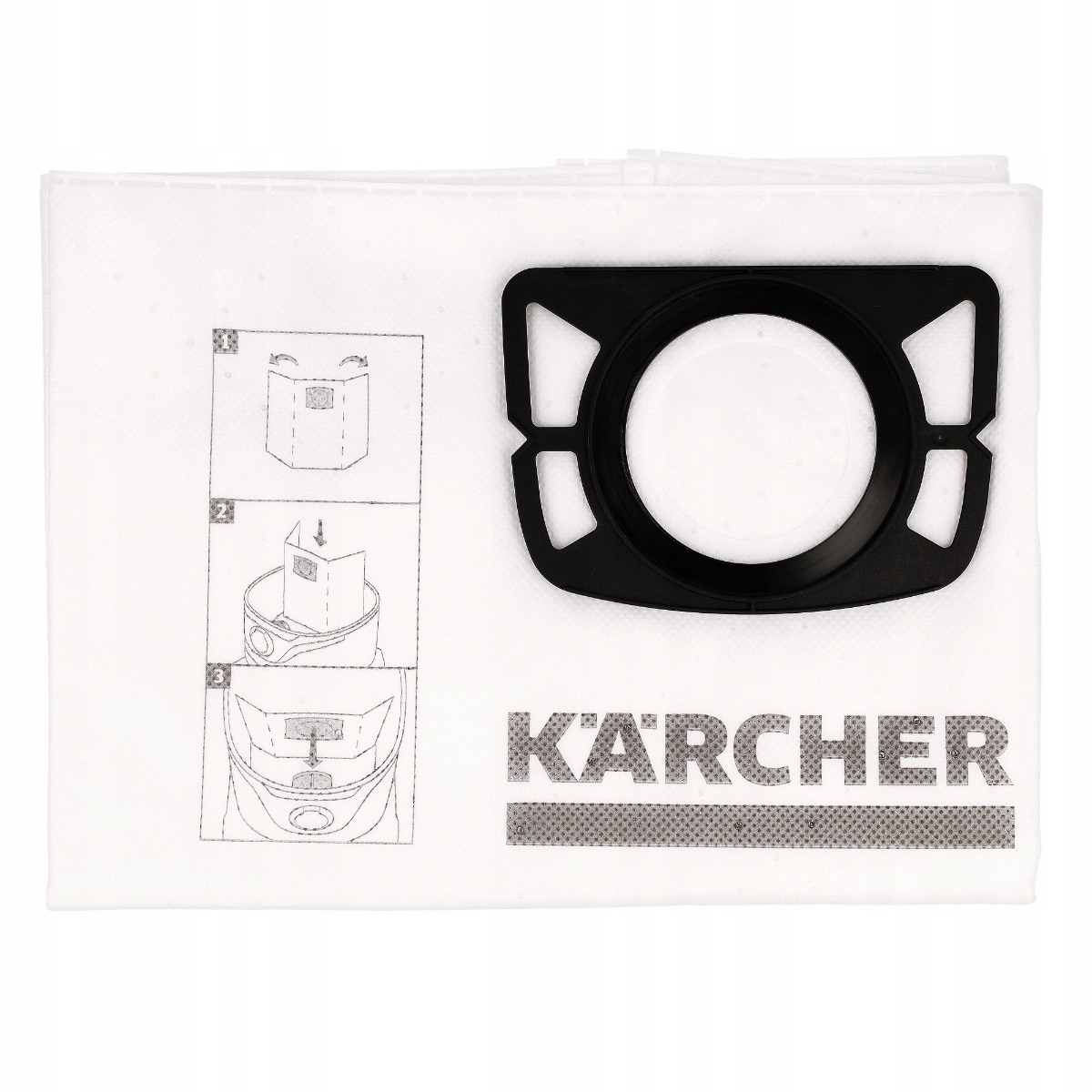 Kärcher fleece filterzakken voor stofzuiger WD2 / WD3 4 stuks megamix.sk