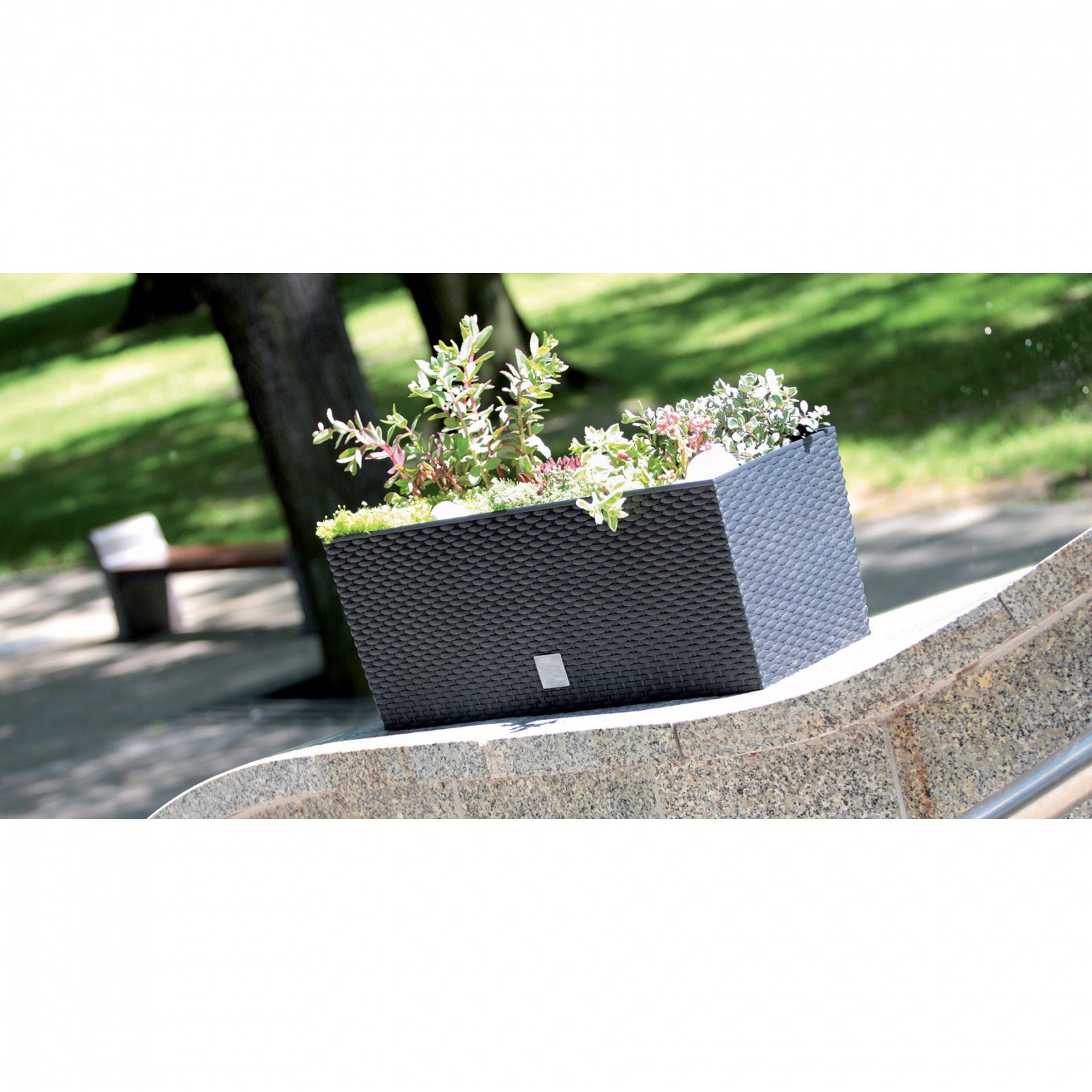 bloempot 50x18x19cm 17L balkon tuin megamix.sk