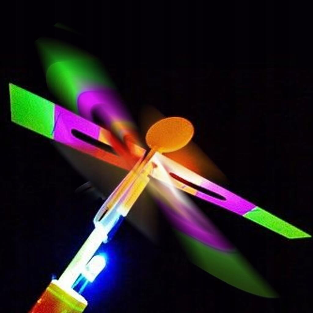 LED verlichte katapulthelikopter megamix.sk