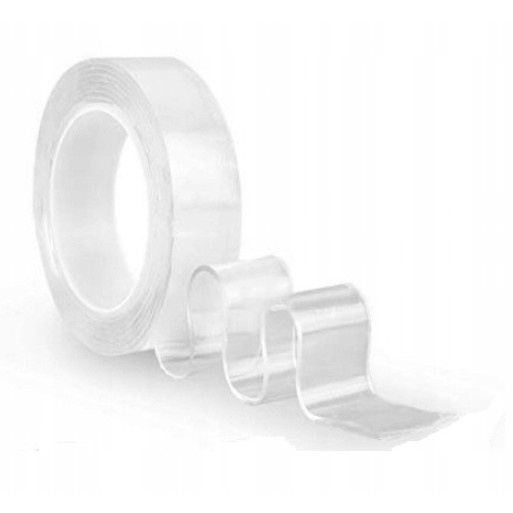 Dubbelzijdige antislipband 5m transparant NANO meerdere keren te gebruiken megamix.sk