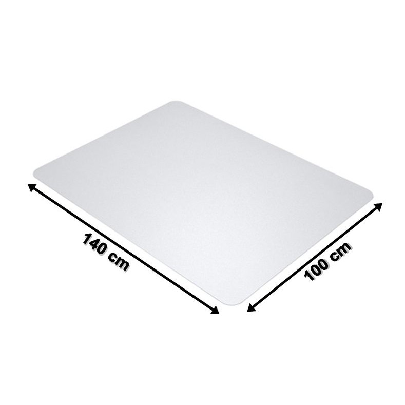 Beschermende mat voor bureaustoel 140x100cm polypropyleen megamix.sk